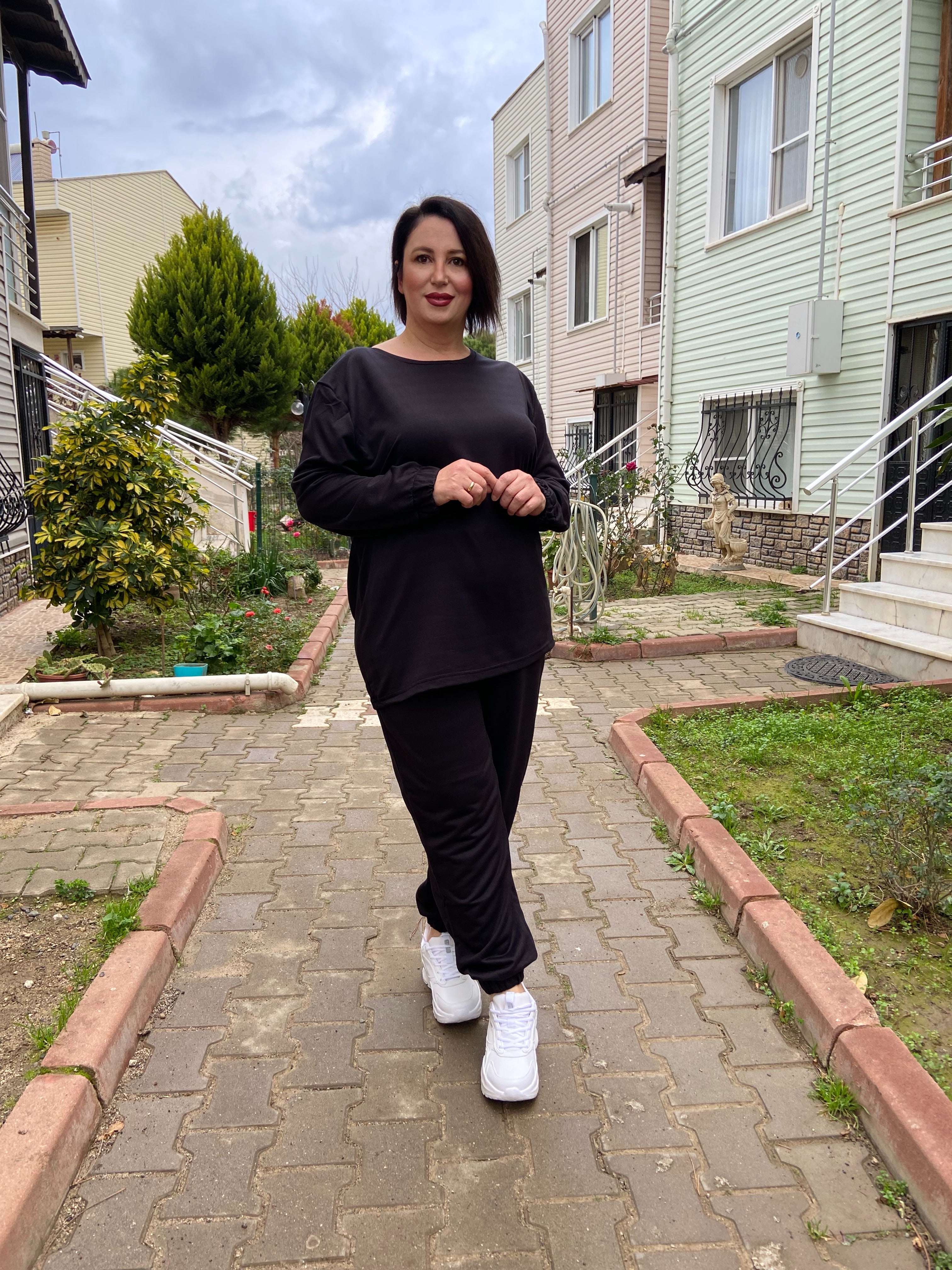 Siyah Eşofman Takımı